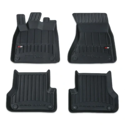 Imagen de FROGUM 3D407459 Juego de alfombrillas suelo Caucho delante y detrás 4 negro Adaptado AUDI: A6 C7 Berlina, Avant norauto, oscaro, mister auto