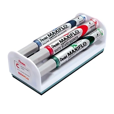Imagen de Pentel MaxiFlo Rotulador para pizarra multicolor (Paquete de 4)