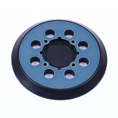 Imagen de 1 pieza 125 mm 8 agujeros lijadora disco de apoyo compatible con DWE6423, 6423K, DWE6421, 6421K, DCW210B, N329079