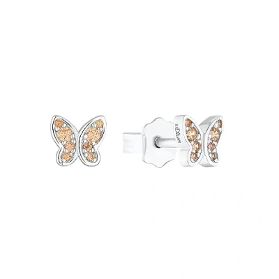 Imagen de s.Oliver Pendientes para niños, Talla: One Size, Apricot