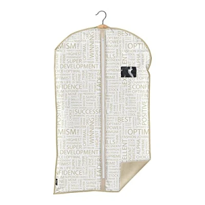Imagen de Domopak Funda para la Ropa Urban Dorado 60 x 100 cm en Color Blanco