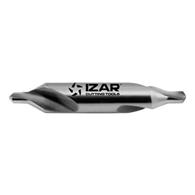 Imagen de Izar 40016 Broca Centrar Doble, HSS, Blanca, 1310, DIN 333 A, 2.00 mm Diámetro Corte, 5.00 Mango