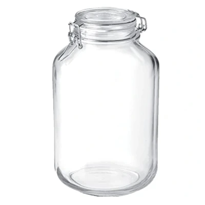 Imagen de Bormioli Rocco Fido Tarro, 400 cl, Vidrio, Transparente, 1 confezione