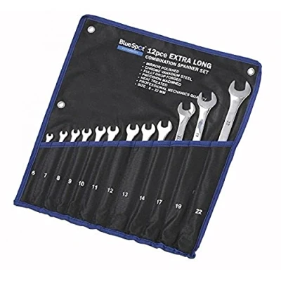 Imagen de Bluespot tools 4124 B/punto de peine largo juego llaves extra (12 piezas)