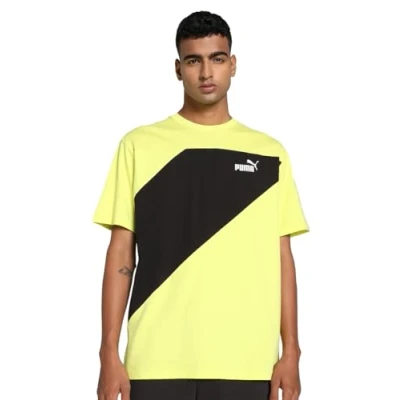 Imagen de Puma Power Camiseta estampada, Hombre, Talla: Small, Lime sheen