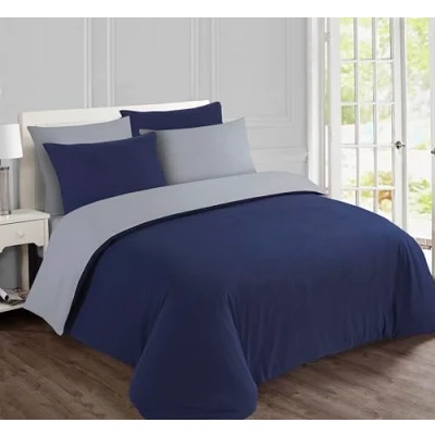 Imagen de Vision Juego de Funda nórdica Reversible Franela (240 x 220 cm, 2 Fundas Almohada para Cama Matrimonio, 100% algodón, Suave, cálida