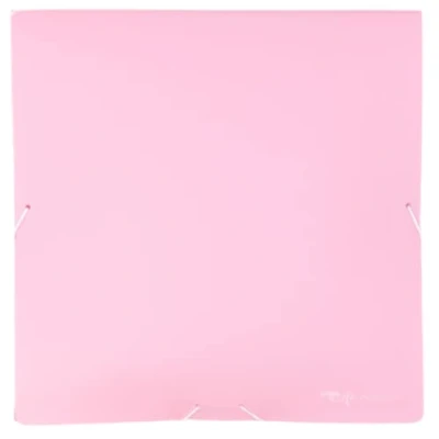 Imagen de Craftelier Carpeta con Cierre de Gomas Organización y Almacenamiento para Papeles, Cartulinas Materiales Scrapbooking otras Manualidades Tamaño 30 x cm (12&quot; 12&quot;) Color Rosa