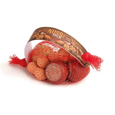 Imagen de Erzi 11200 Mezcla de Nueces en la Red Madera, Kaufladenartikel para Niños, Juego rol