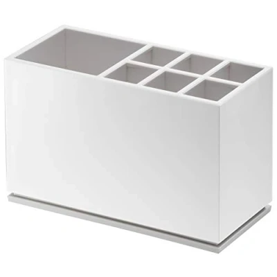 Imagen de Yamazaki 7843 Mist Soporte para Cepillo de Dientes, Blanco, Resina ABS/Elastómero, Minimalista, 11 x 5 7 cm