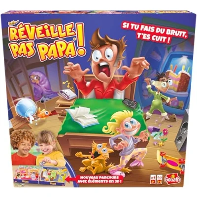 Imagen de Goliath 70582 Juego de tablero (Multi, Caja, 1 Dad in bed, 4 Pins)
