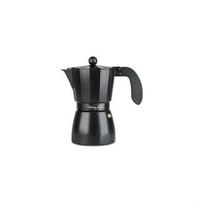 Imagen de Oroley Cafetera Italiana Touareg Aluminio 1 Taza Vitrocerámica, Fuego y Gas Estilo Tradicional