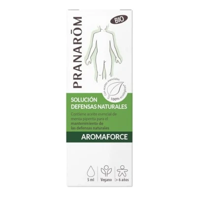 Imagen de PRANAROM Aromaforce Solución Defensas Naturales Sinergia de Aceites Esenciales 100% Bio Mantenimiento la Inmunidad 5 ml