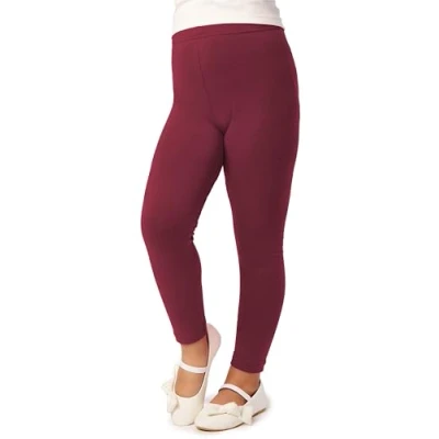 Imagen de Merry Style Leggins Mallas Pantalones Largos Ropa Deportiva Niña MS10 130 (Vino, 122 cm)
