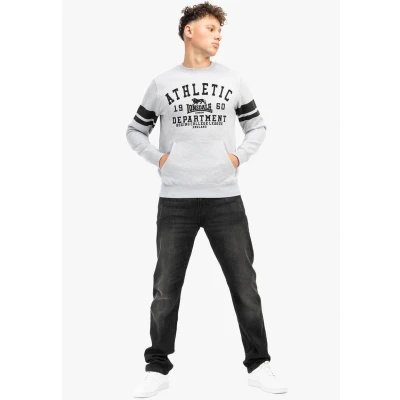 Imagen de Lonsdale Glespin Sudadera, Gris Y Negro, M para Hombre