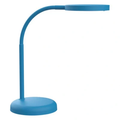 Imagen de MAUL Lampara escritorio MAULjoy 26 x 13.7 33.5 cm Pequeña Lámpara de con soporte mesa LED moderna para luz 3000K Atlantic Blue