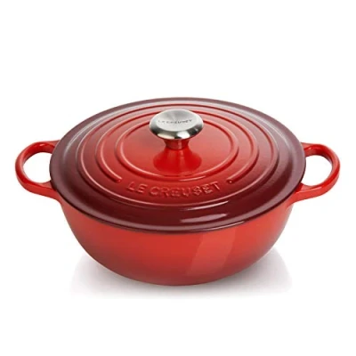 Imagen de Le Creuset Marmita de hierro fundido, diámetro 32 cm, 7 L, Cereza, 21114320600430