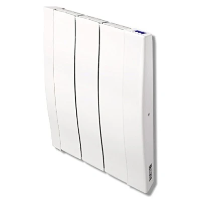 Imagen de HAVERLAND RC3W+ Emisor térmico de Alta inercia a fundición Aluminio 450 W Programación vía App Tecnología Bluetooth Diseño Compacto Uso Ideal 1 6h/día hasta +/ 8 m² Blanco