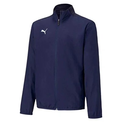 Imagen de PUMA Teamgoal 23 Sideline Jacket Jr Chaqueta De Entrenamiento, Unisex niños, Peacoat/Puma New Navy, 164