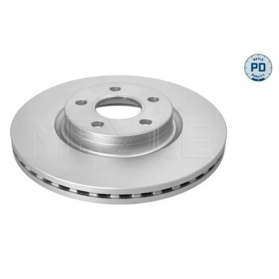 Imagen de MEYLE 715 521 0056/PD Disco de freno Eje delantero 300 25 5 108 macizo revestido láminas zinc