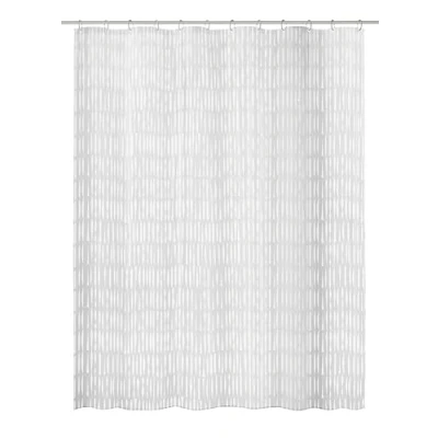Imagen de Kleine Wolke Zora Cortina de Ducha, PEVA, Blanco, H200 x B180 cm (1er Pack)