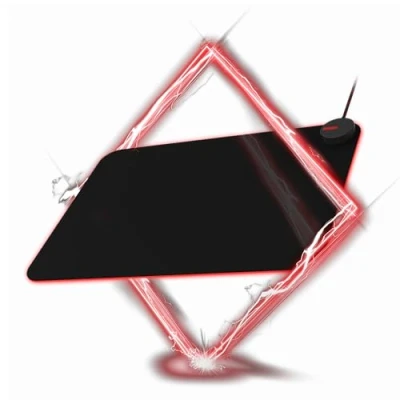 Imagen de AOC Agon AMM700 Alfombrilla de ratón Base antideslizante hasta 16,8 millones colores RGB cable USB 1,8 metros