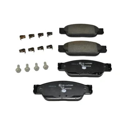 Imagen de HELLA 8DB 355 018 551 Juego de pastillas freno no preparado para indicador desgaste con tornillos pinza accesorios JAGUAR: S Type