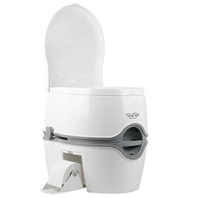 Imagen de Thetford 92305 Porta Potti 565P Grande lujo Indoro Portátil, 448 x 388 450 mm Blanco