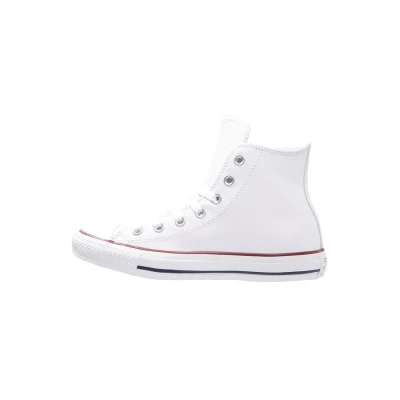 Imagen de Zapatillas converse all star hi blanco piel de mujer. 36