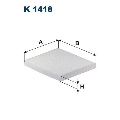 Imagen de FILTRON K 1418 Filtro de habitáculo partículas 288 245 30 VOLVO: XC40