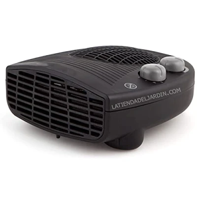 Imagen de Calefactor. Dos potencias: 1000W 2000W. Función ventilador. Control ajustable de la temperatura mediante termostato. Protección contra sobrecalentamiento.
