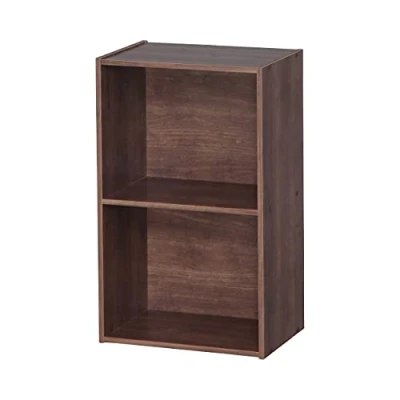 Imagen de Iris Ohyama, Armario de almacenamiento/Estante almacenamiento/Armario oficina/Armario con estante/Organizador escritorio, Diseño,Modular, Oficina, Casa Office Basic Rack CX 2FN Marrón
