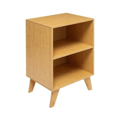 Imagen de THINIA HOME Mueble Modular de Bambú con 2 Niveles 70x45x35cm 7house