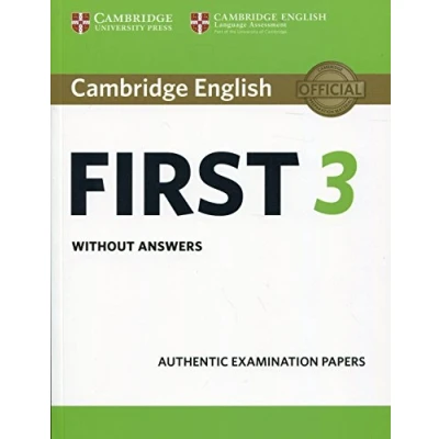 Imagen de Cambridge English First 3 Student S Book Without Answers