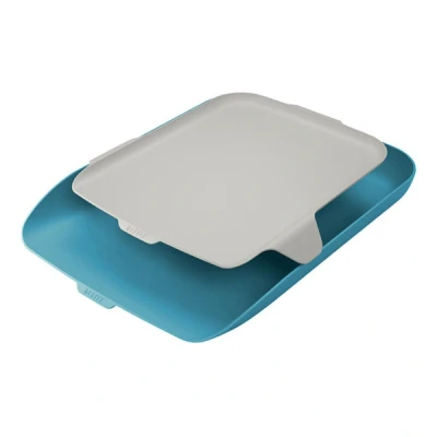 Imagen de Leitz Bandeja para cartas y organizador de cartas, color azul
