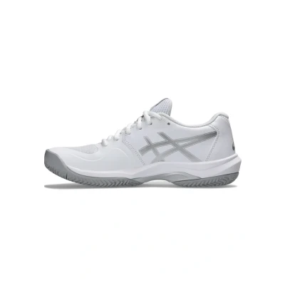 Imagen de Asics GAME FF CLAY Zapatillas de tenis para tierra batida, Mujer, Talla: 43.5, White pure silver Zapatos