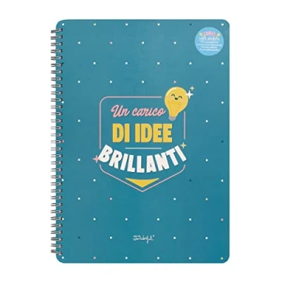 Imagen de Mr. Wonderful Cuaderno Una carga de ideas brillantes, Multicolor