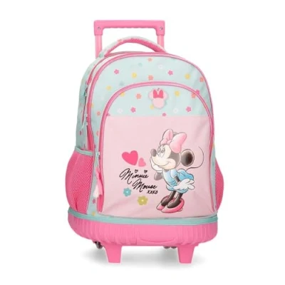 Imagen de Disney Joumma Minnie Imagine Mochila Compact 2 Ruedas Rosa 32x43x21 cms Poliéster 28,9L