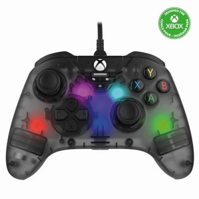 Imagen de Mando Infinity Snakebyte Smoke X Rgb Gris Para Xbox Series