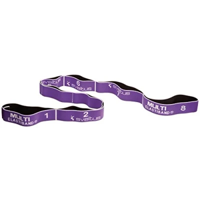 Imagen de Sveltus 0133 Cinta elástica de musculación, 15 kg, Color Violeta