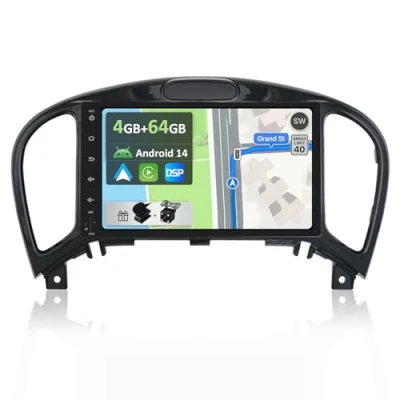 Imagen de YUNTX PX6 Android 10 Autoradio fit for Nissan Juke(2010 2017) YF15 Infiniti ESQ(2011 4G+64G GPS 2 Din Cámara Trasera Gratis Soporte DAB/WiFi/Bluetooth/Mirrorlink/Carplay/Control del volante