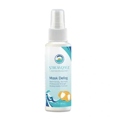 Imagen de Reef Safe Spray antivaho para máscaras de esnórquel y gafas natación,