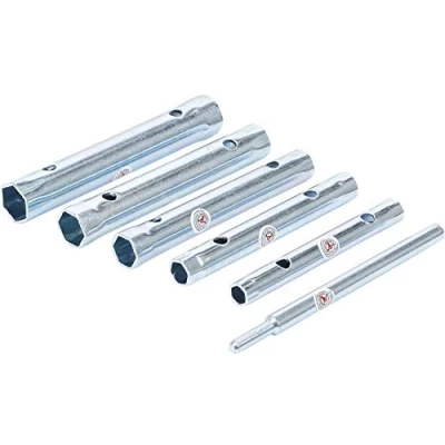Imagen de BGS Diy 85814 Juego de llaves tubo 8 x 9 16 17 mm 6 piezas