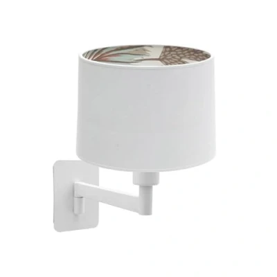 Imagen de ABRILA AKUNADECOR Aplique De Pared 1 Luz Modelo Tunez Blanco Artesanal