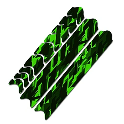 Imagen de AlphaShield Lámina protectora para cuadro de bicicleta, carbono, MTB, BMX, R161, color verde neón