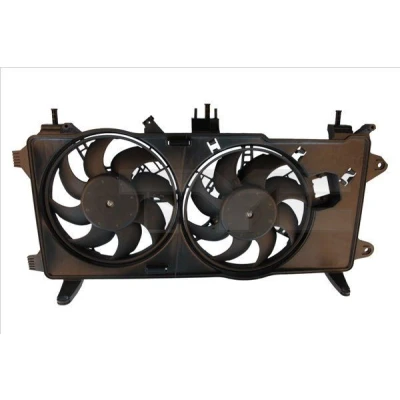 Imagen de TYC 809 0033 Ventilador de radiador para vehículos con climatizador 275 270+180 bastidor (armazón) FIAT: Doblo I Cargo