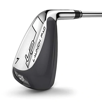Imagen de Wilson Staff Hierro Launch Pad Palo de Golf, A Flex, para diestros, Varilla Grafito, Hombres, Gris, SW