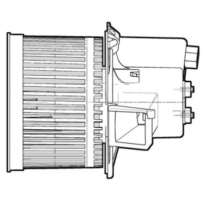 Imagen de DENSO DEA09060 Ventilador de Calefacción FIAT: Panda II Hatchback