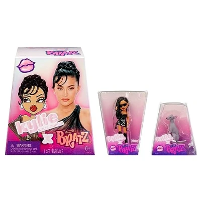 Imagen de Bratz Mini x Kylie Jenner Serie 1 2 Bratzs en cada paquete Embalaje ciego que sirve de expositor Figuras coleccionables para niños y coleccionistas mayores 6 años