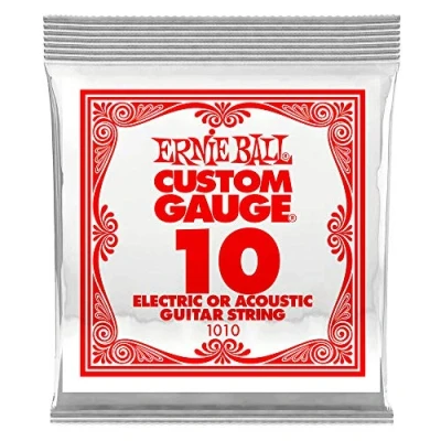 Imagen de Ernie Ball Solo 0.10 Guitarra Cuerdas 6 Piezas