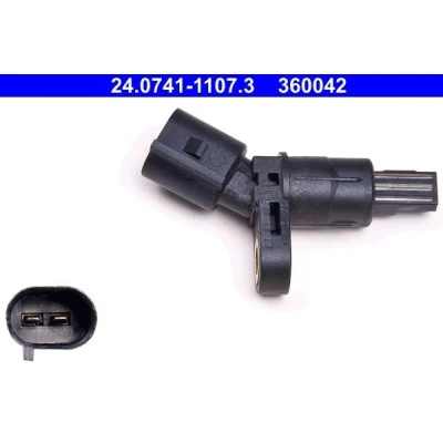 Imagen de ATE 24.0741 1107.3 Sensor de ABS sin cable AUDI: A3 Hatchback, TT Coupé, Roadster, VOLKSWAGEN: Golf 4, 4 Variant, New Beetle Hatchback norauto